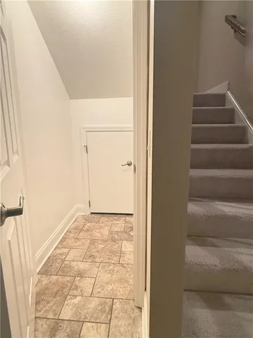 a view of empty room