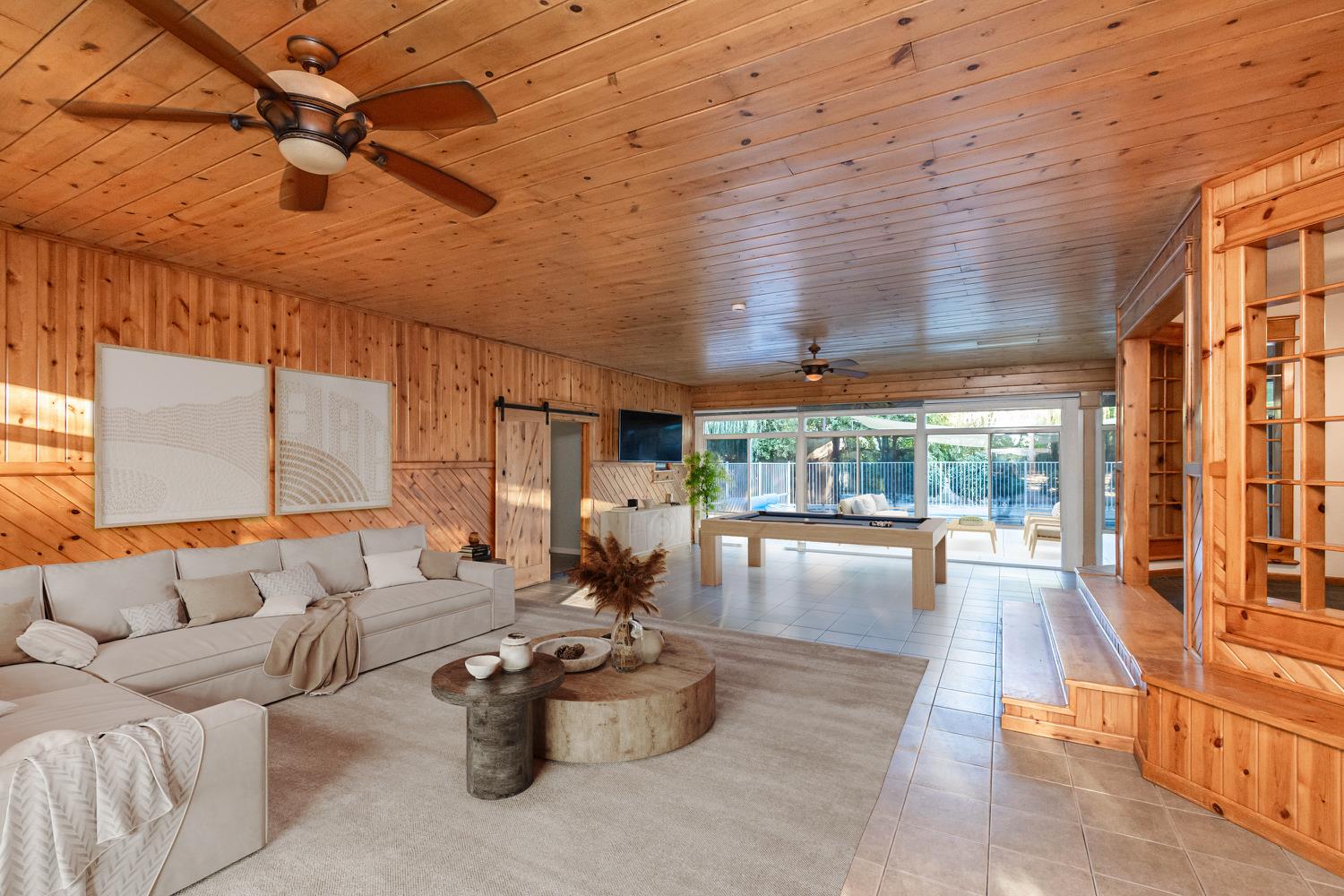 664 Perkins Road Arbuckle, CA 95912 - Photo 26 of 91 a living room with furniture and a large window