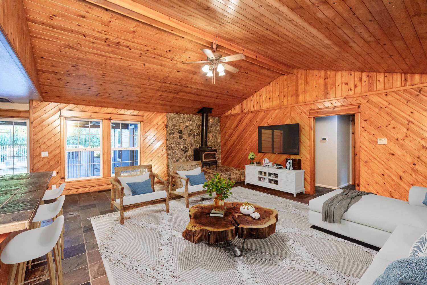 664 Perkins Road Arbuckle, CA 95912 - Photo 10 of 91 a living room with furniture and a large window