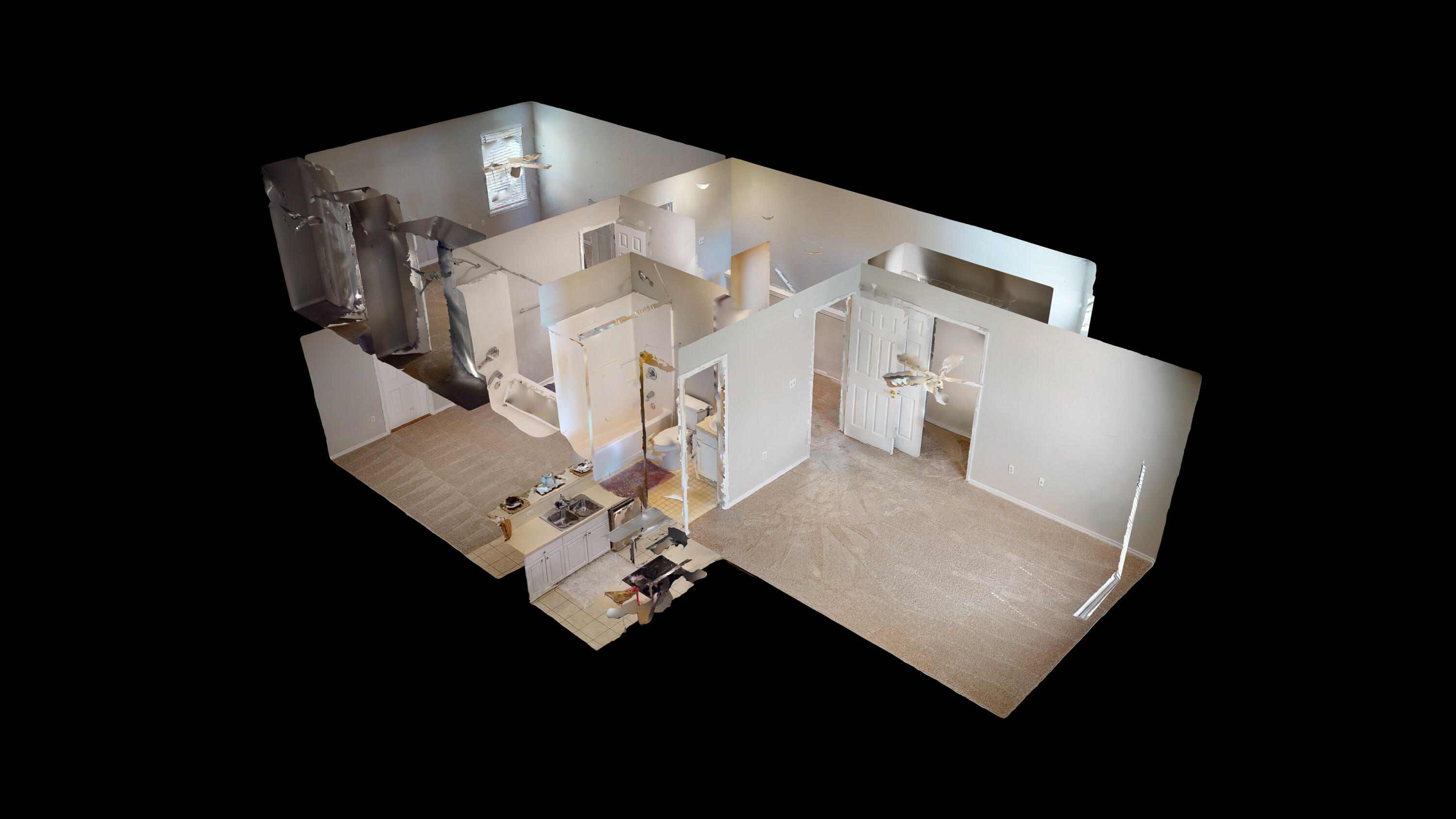 472 Keystone Road Mary Esther, FL 32569 - Photo 25 of 26 a view of living room with furniture and wooden floor