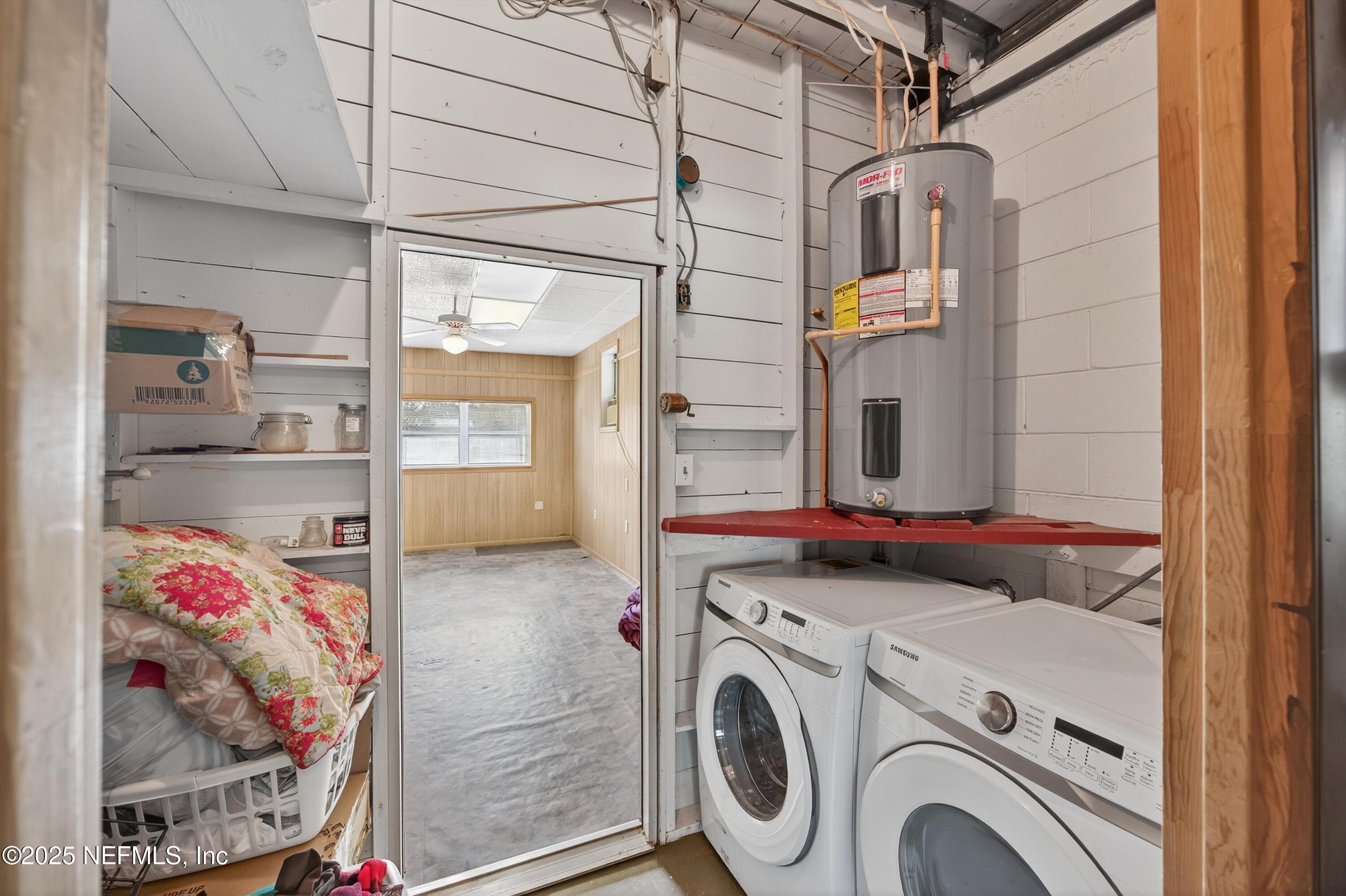 2630 Bywood Road Jacksonville, FL 32211 - Photo 31 of 35 a utility room with dryer and washer