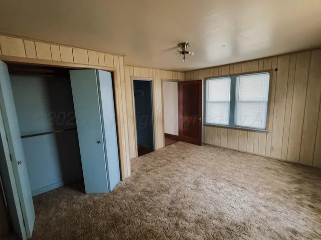 a view of room with front door