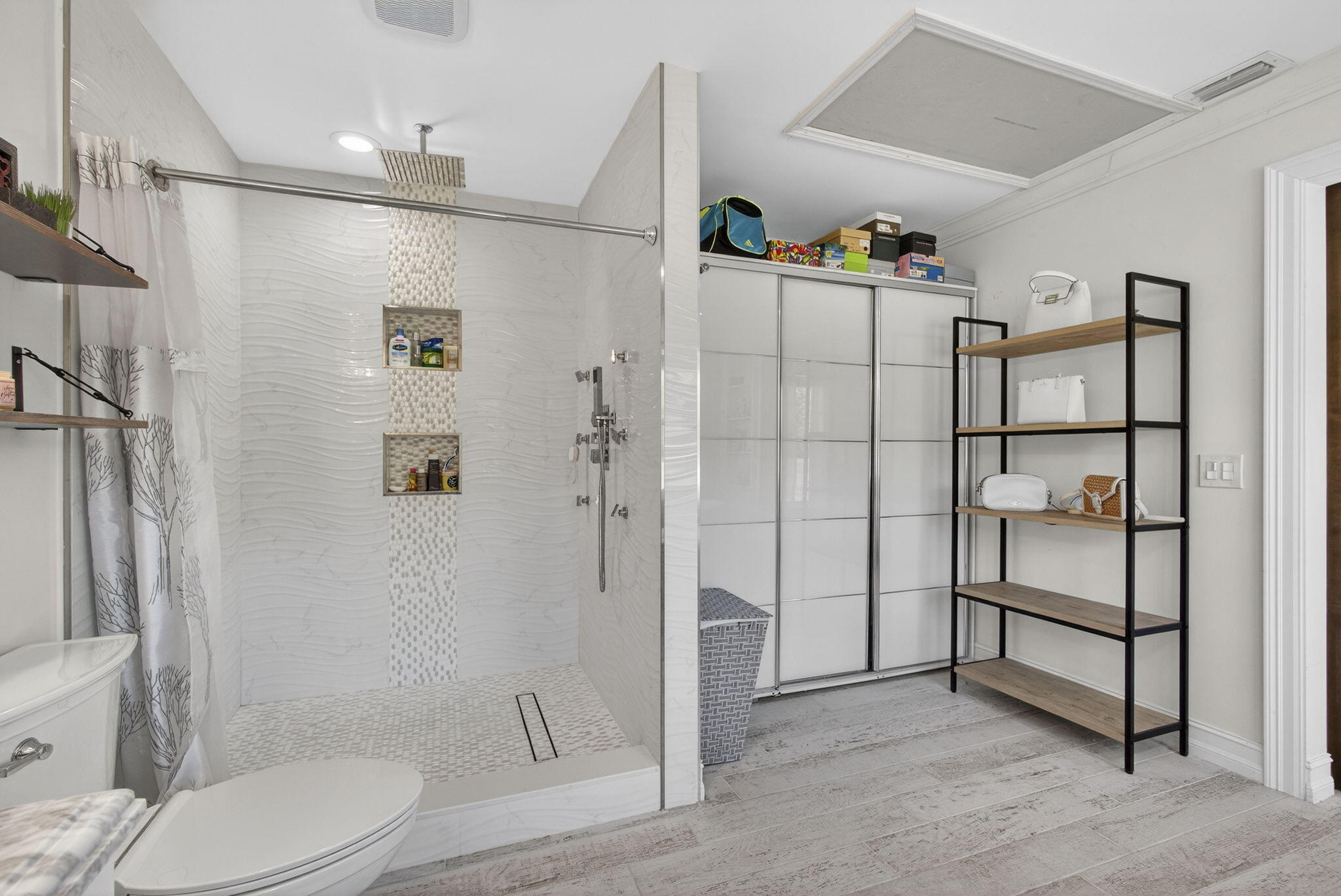 16490 Rustic Road Wellington, FL 33470 - Photo 24 of 81 a bathroom with a shower and toilet