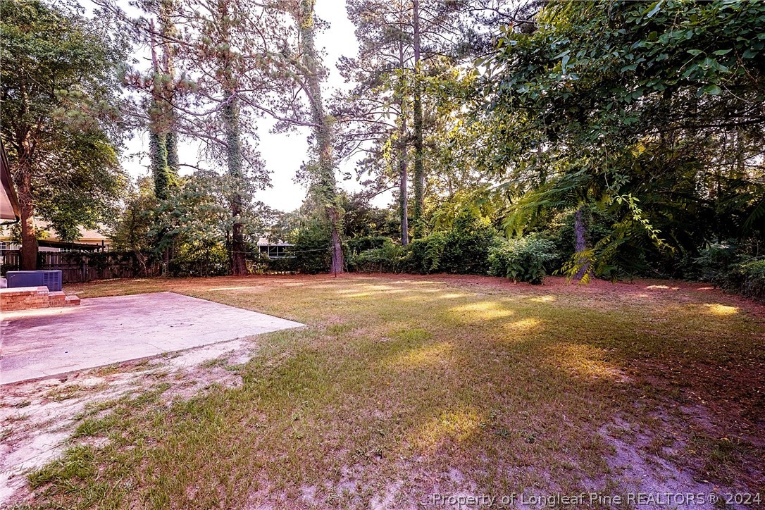 5851 Columbine Road Fayetteville, NC 28306 - Photo 23 of 25 a view of outdoor space with yard