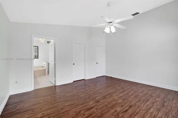 wooden floor in an empty room