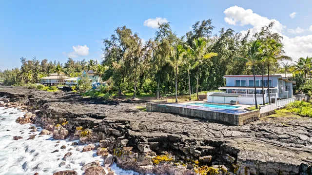 a view of an ocean from a balcony