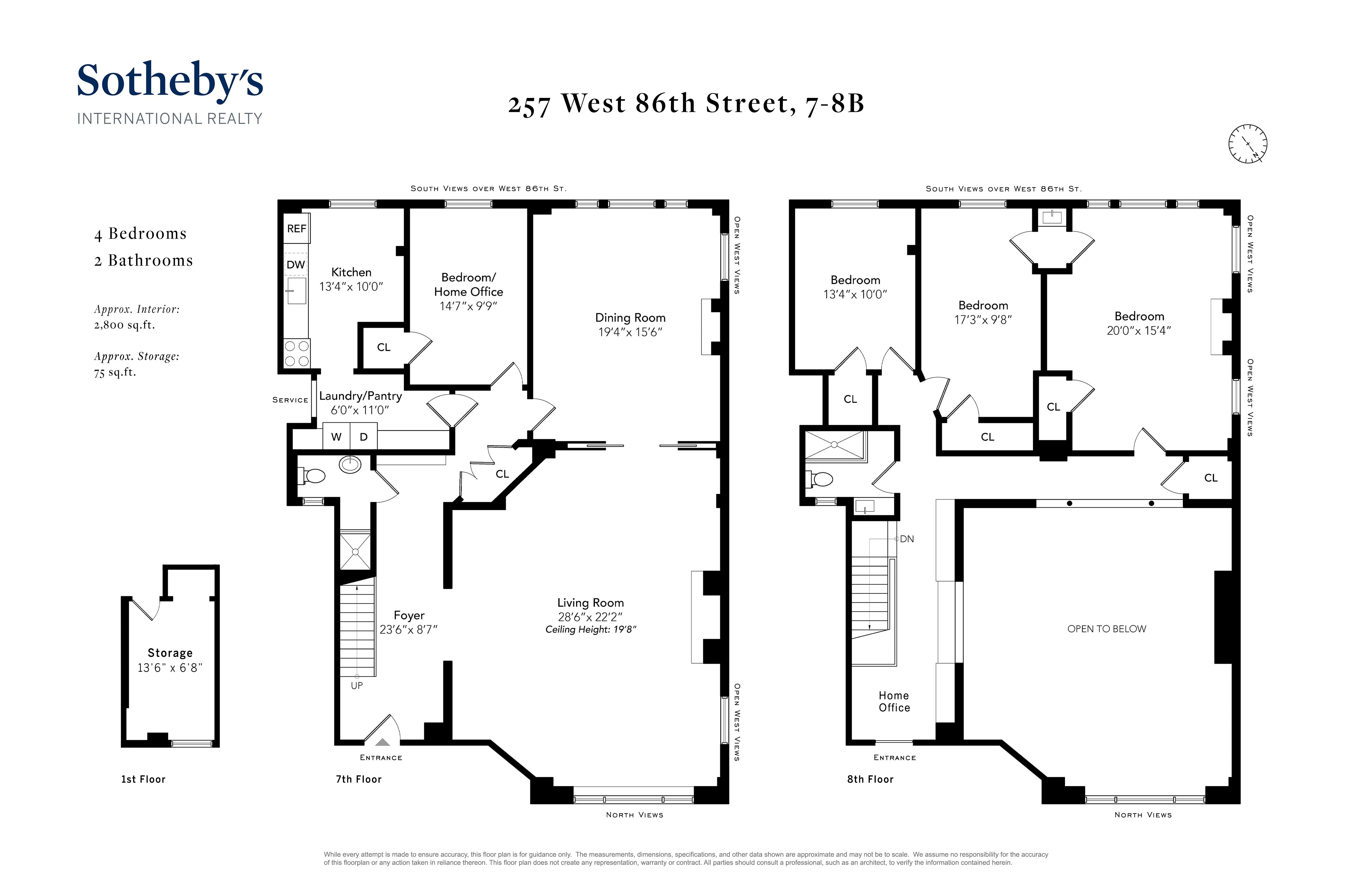 257 West 86th Street, Unit 78B Manhattan, NY 10024 - Photo 13 of 14 a picture of a bathroom with a shower