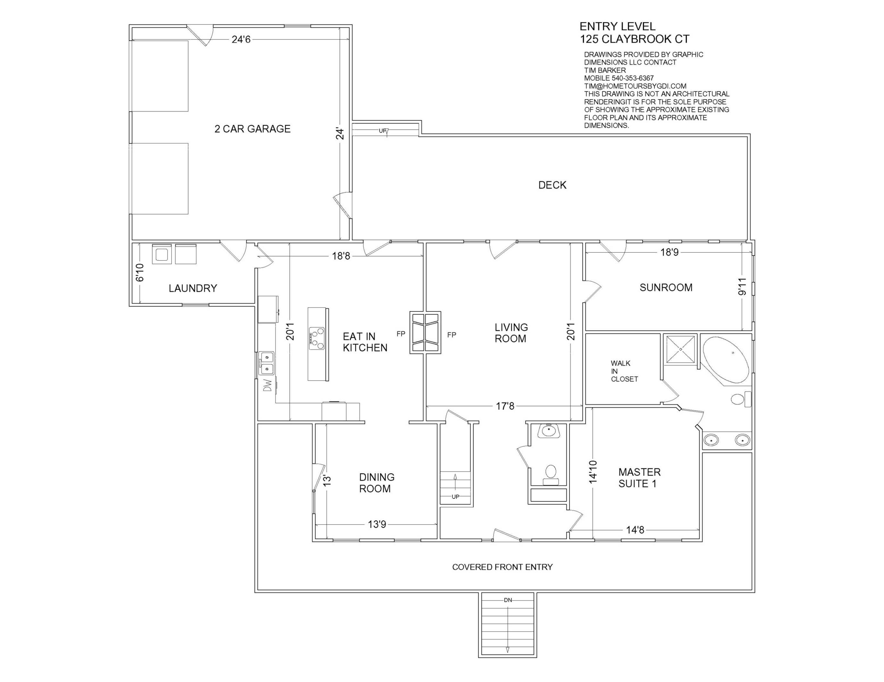 125 Claybrook Court Blue Ridge, VA 24064 - Photo 4 of 36 125_claybrook_ct_floor_plans_1