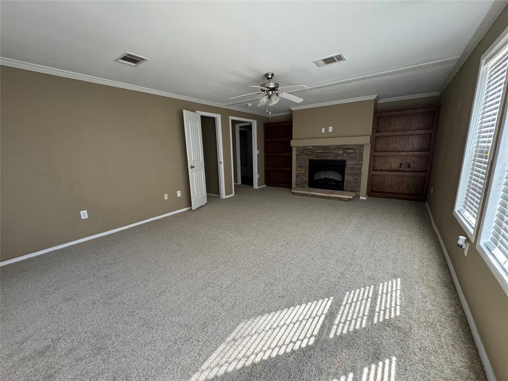 5481 Fm 1235 Merkel, TX 79536 - Photo 20 of 28 a view of a livingroom with a fireplace