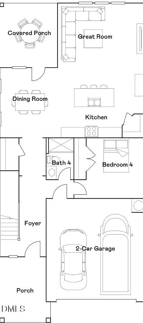 332 Canyon Gap Way Raleigh, NC 27610 - Photo 36 of 36 FloorPlan1