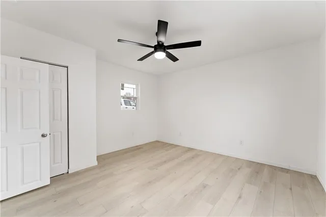 wooden floor in an empty room