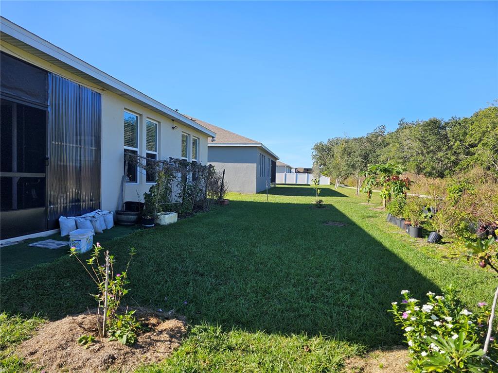 2045 Rankin Street Kissimmee, FL 34744 - Photo 37 of 38 a view of a house with backyard and a garden
