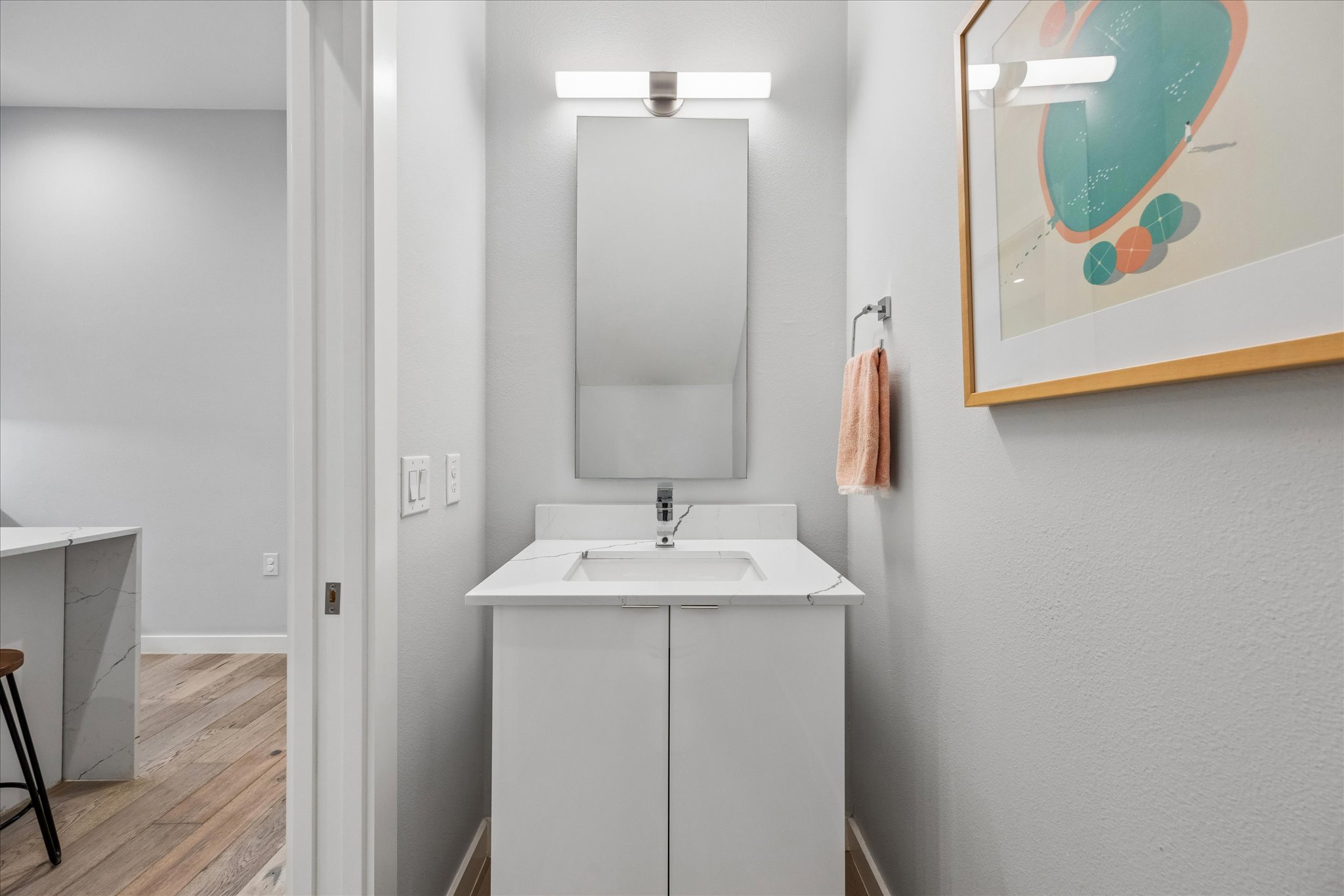 2108 Tillery Street, Unit 9 Austin, TX 78723 - Photo 10 of 25 Main-level powder bath