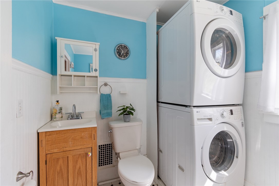 4427 Boynton Road Walworth, NY 14568 - Photo 20 of 49 The FULL BATH on the first floor includes laundry