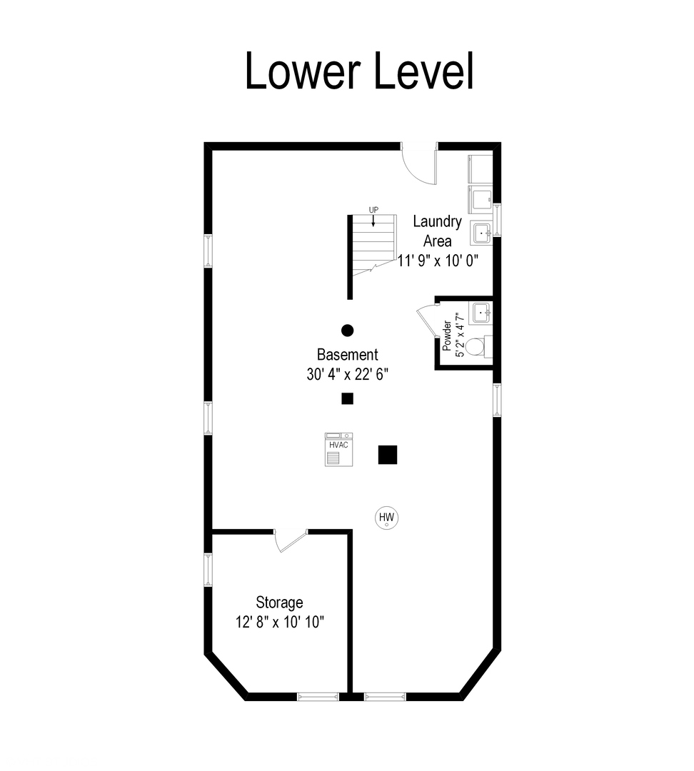 3016 Thayer Street Evanston, IL 60201 - Photo 18 of 20 a picture of a floor plan