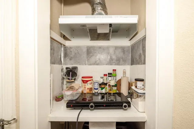 a view of storage and utility room