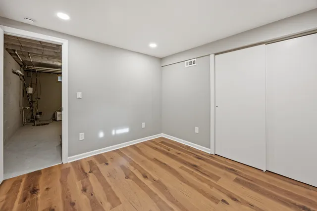 a view of empty room