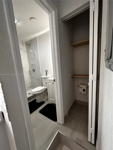 a room with a washer and dryer