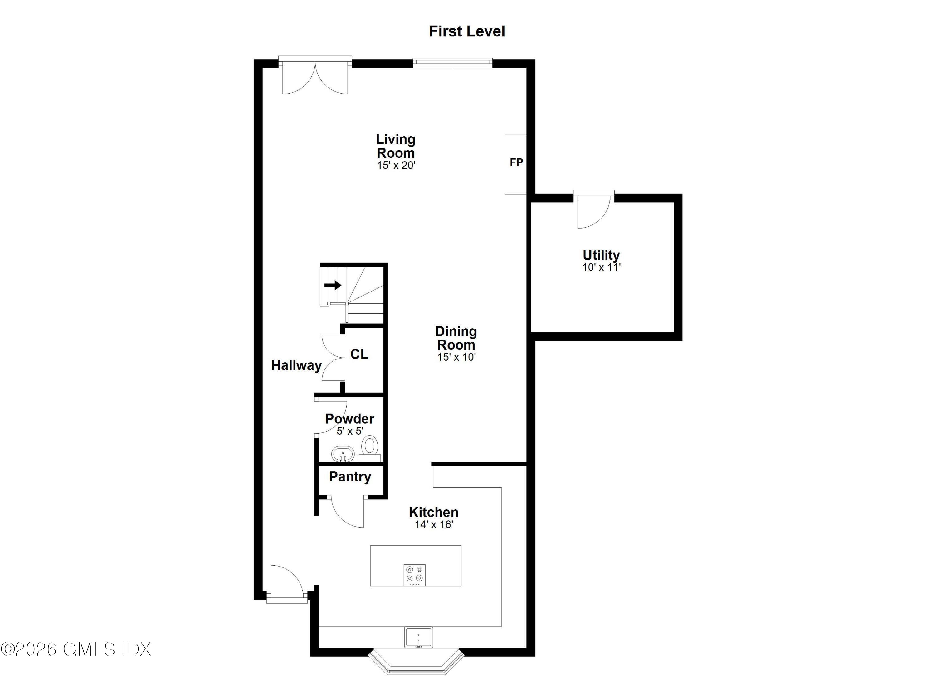 24 Decatur Street, Unit 2 Cos Cob, CT 06807 - Photo 23 of 25 2-24 Decatur Street, Unit 2, First Level