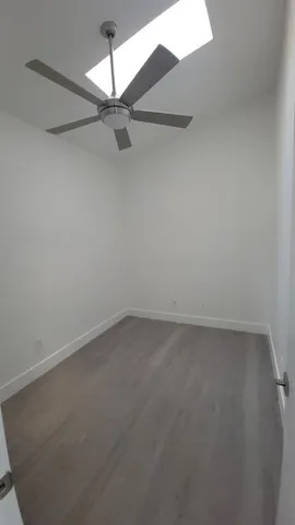 a view of a small space