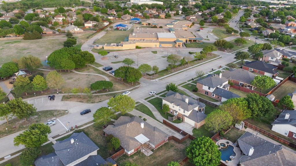 525 Mustang Ridge Drive Murphy, TX 75094 - Photo 25 of 26 an aerial view of residential houses with outdoor space
