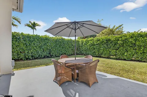 a view of a house with patio