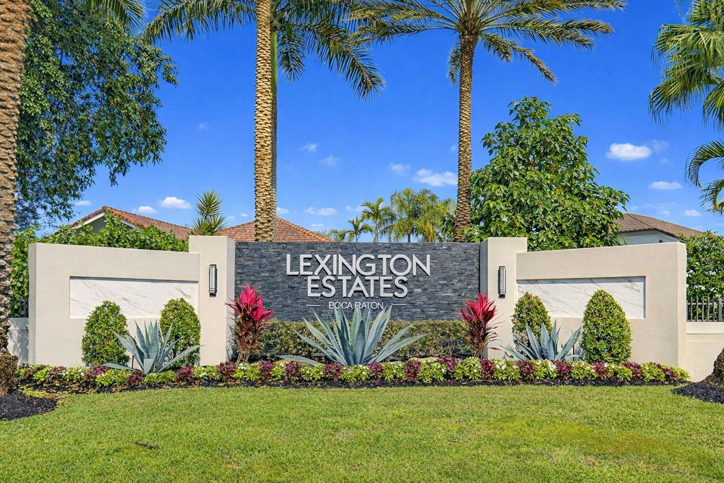 10078 Lexington Estates Boulevard Boca Raton, FL 33428 - Photo 45 of 49 a view of a sign in front of a house