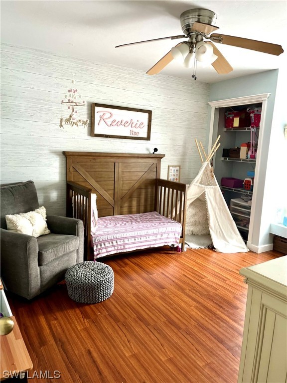 17209 Trellis Road Fort Myers, FL 33967 - Photo 9 of 23 a living room with furniture and a wooden floor