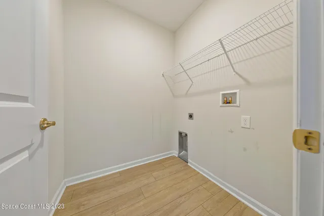 a view of empty room