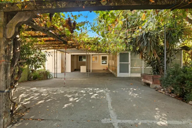 a view of a city with an ocean