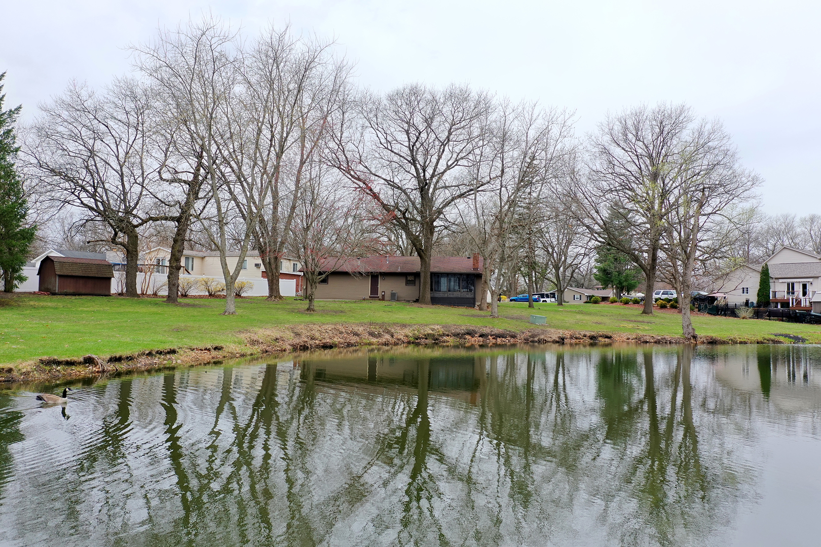 1173 Cecil Drive Kankakee, IL 60901 - Photo 26 of 32 a view of lake with houses