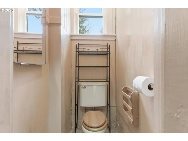 a view of a storage room