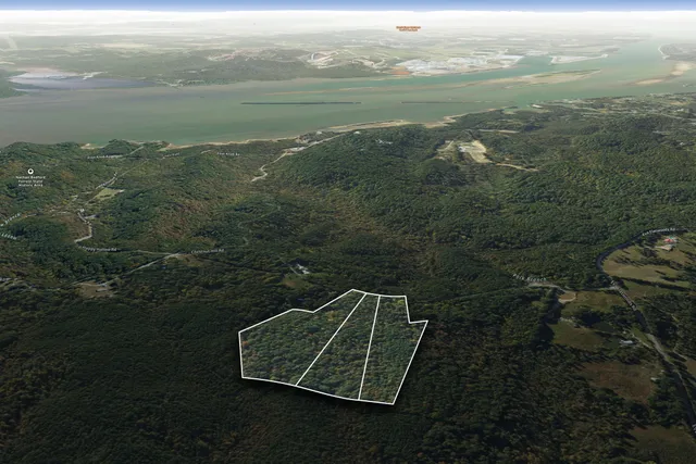 a view of a water from a balcony