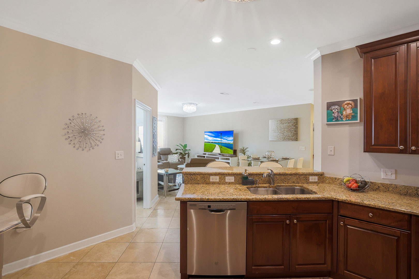 50 North Plum Grove Road, Unit 511E Palatine, IL 60067 - Photo 15 of 28 a kitchen with sink and cabinets