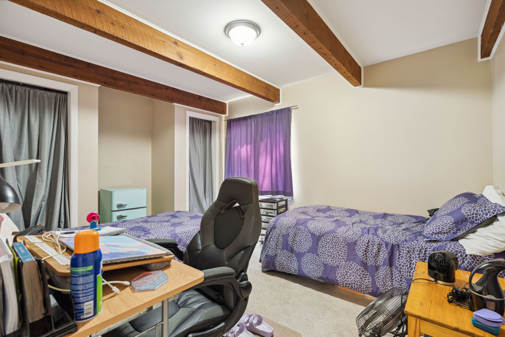 1741 Oak Lane Road Flossmoor, IL 60422 - Photo 16 of 30 a bedroom with furniture and a window