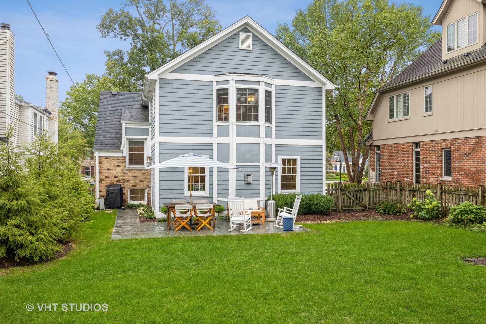 Undisclosed Address Clarendon Hills, IL 60514 - Photo 20 of 21 a front view of house with yard and green space