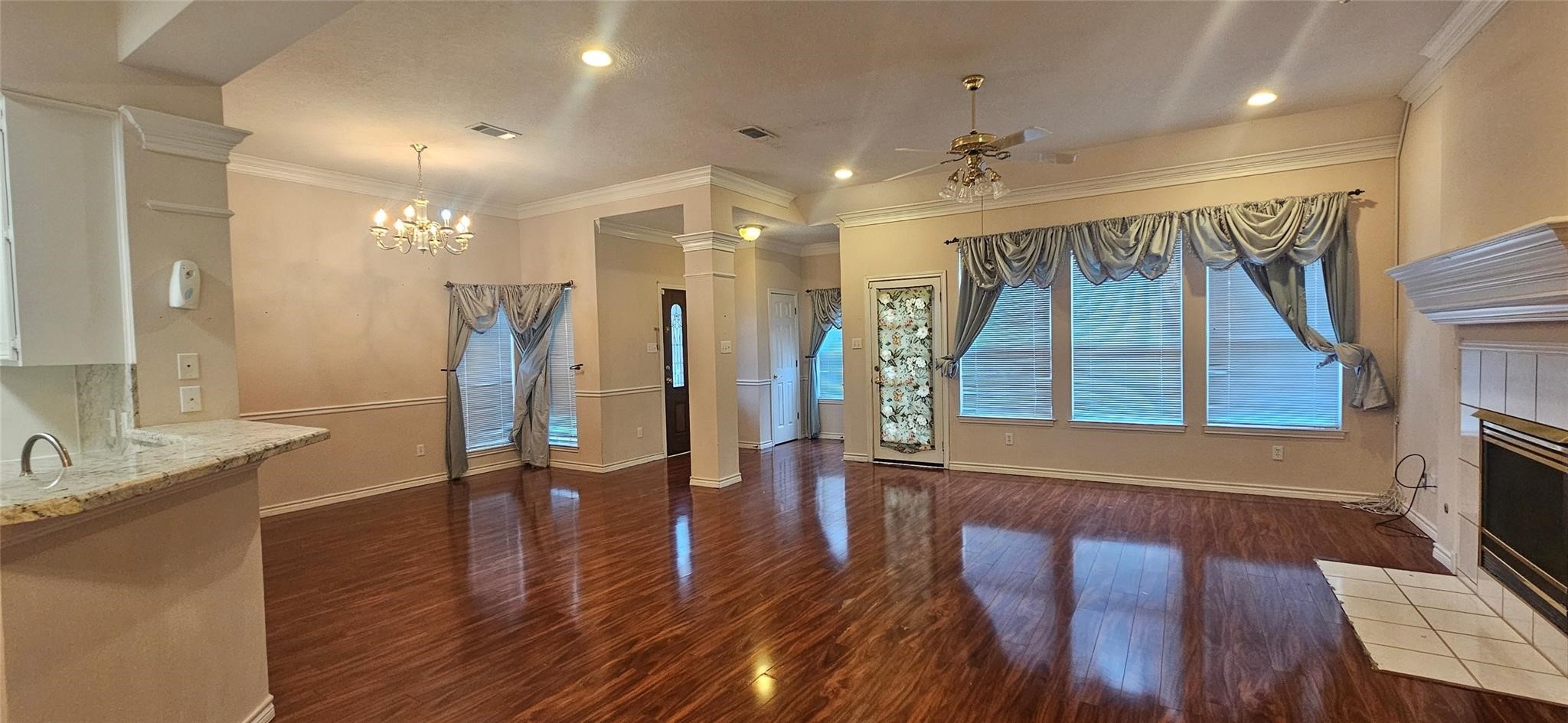 1903 North Travis Street Liberty, TX 77575 - Photo 1 of 13 a view of entryway with wooden floor