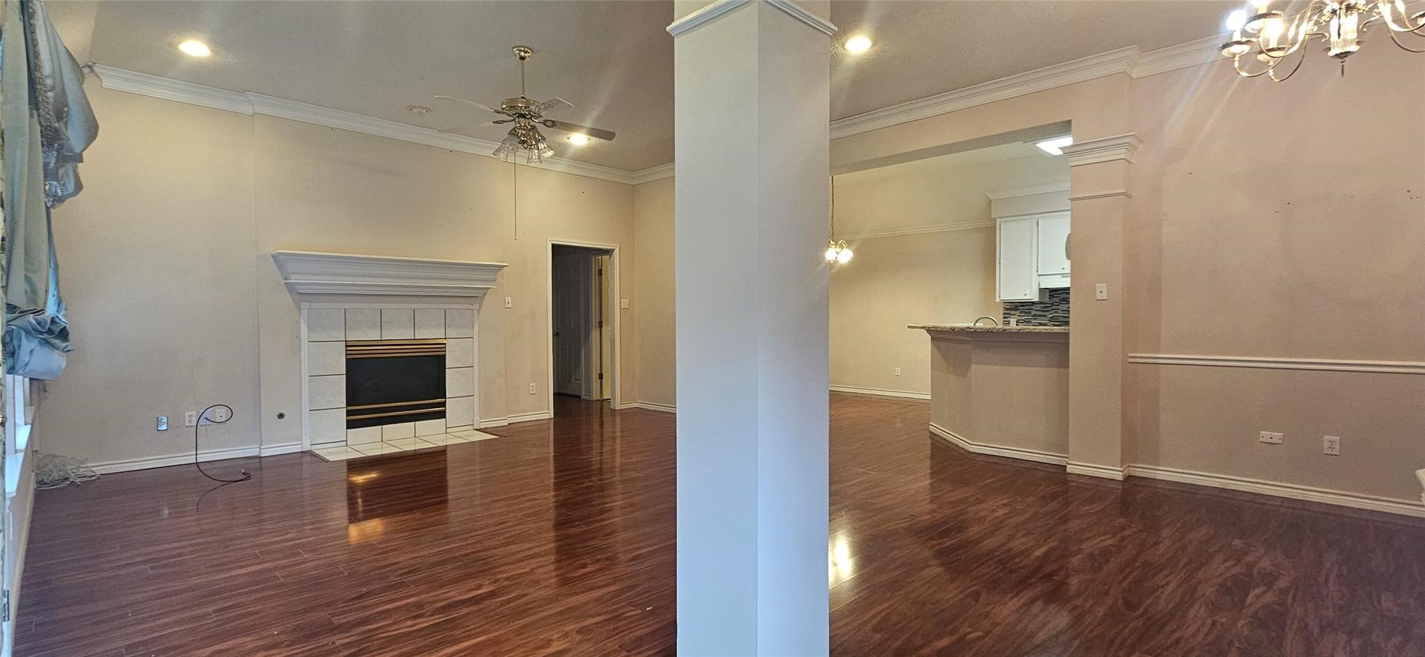 1903 North Travis Street Liberty, TX 77575 - Photo 4 of 13 a view of a livingroom with wooden floor