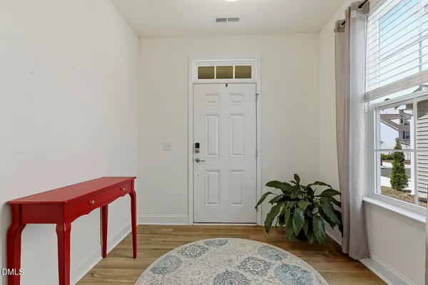 a view of front door
