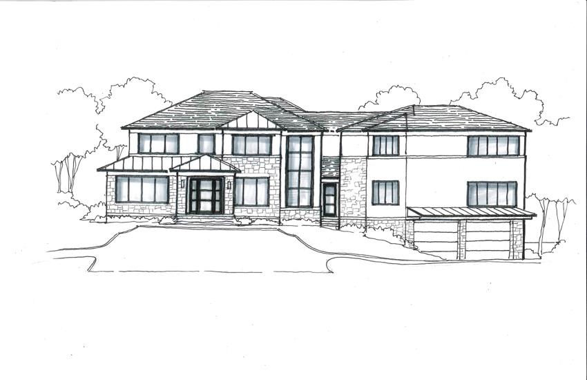 a picture of a house with a outdoor space