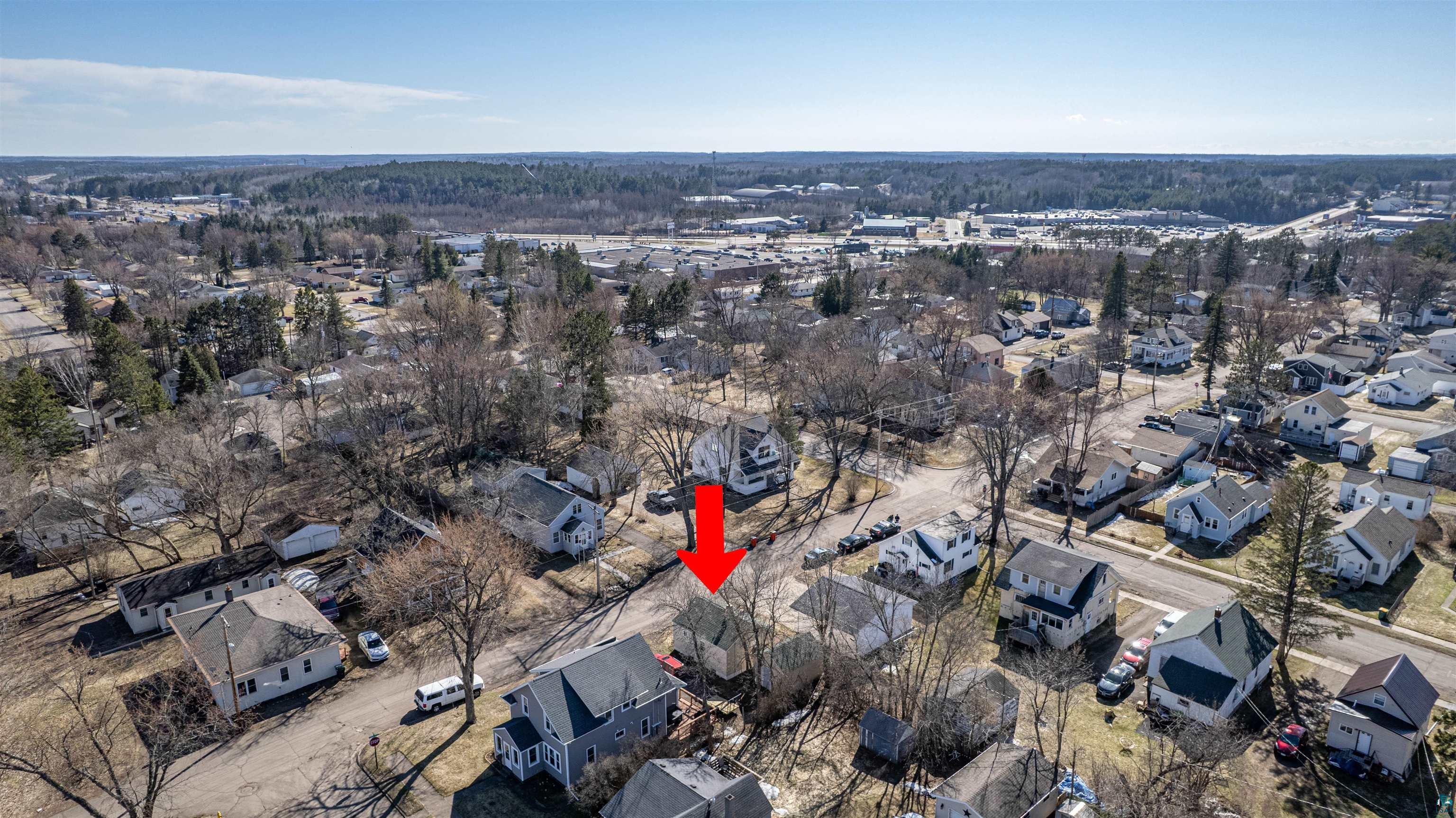 809 Prospect Avenue Cloquet, MN 55720 - Photo 4 of 20 Aerial view of residential area