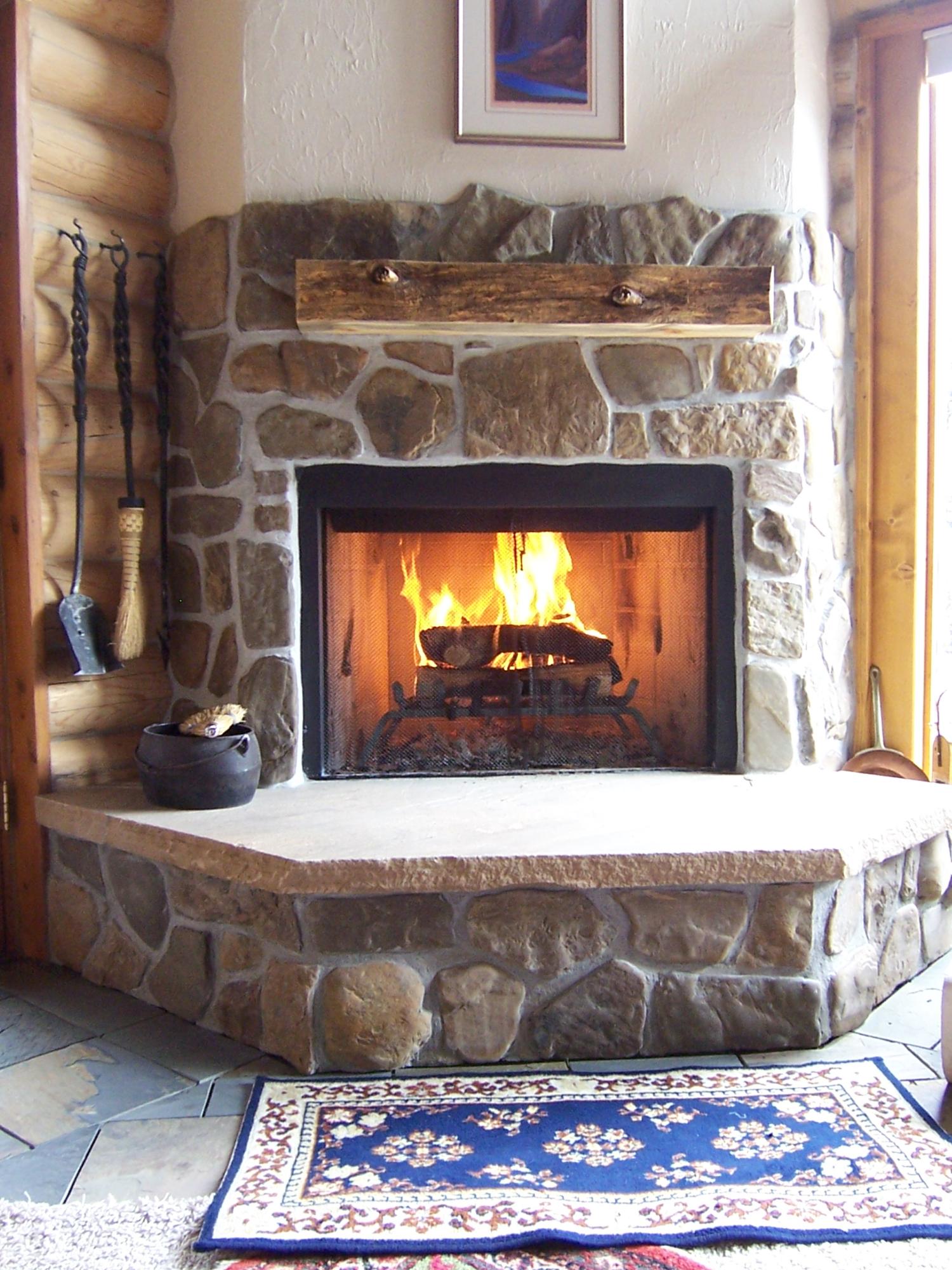 317 Tower Road South Ridgway, CO 81432 - Photo 26 of 26 Stone Fireplace_2015