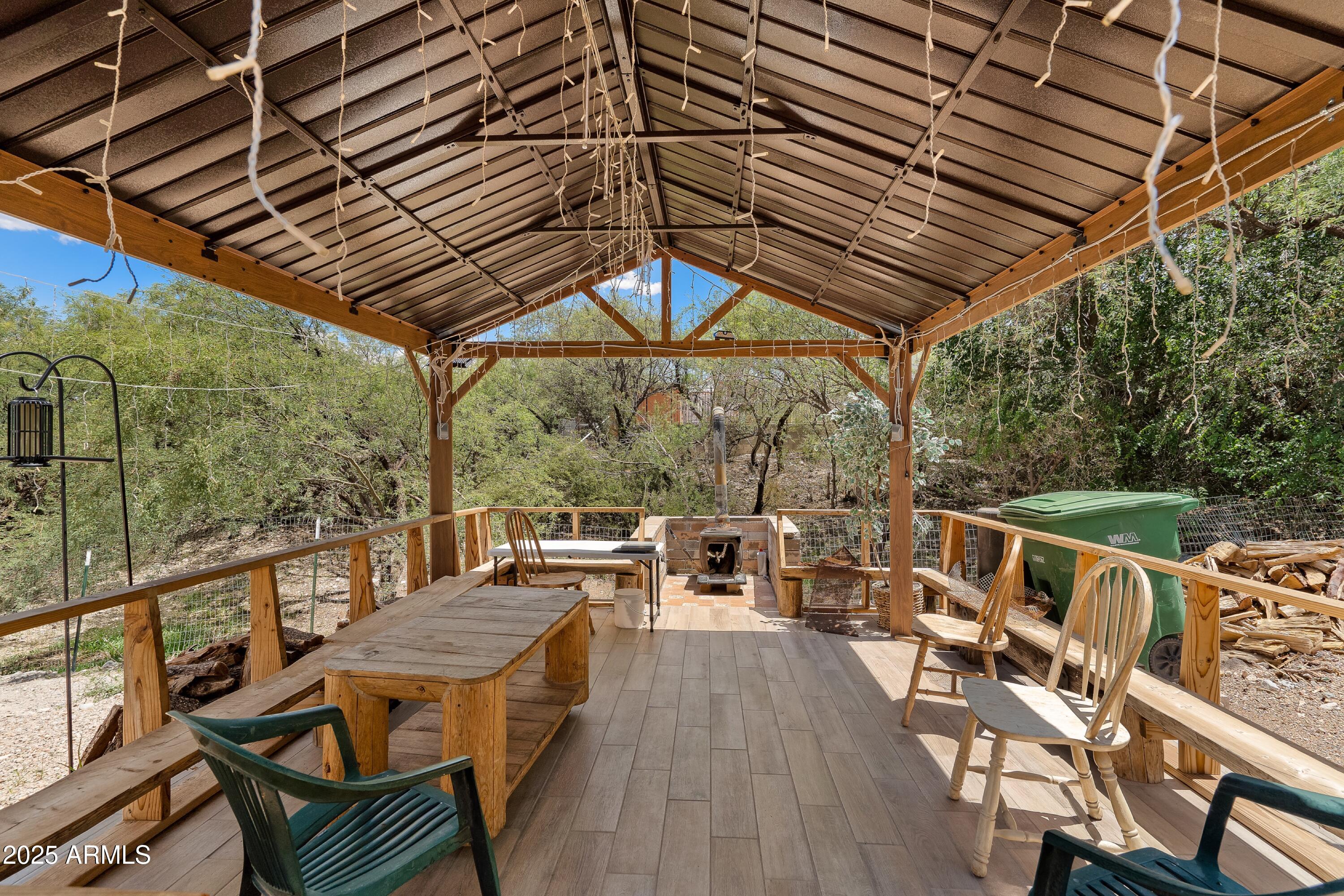 116 North 3rd Street Tombstone, AZ 85638 - Photo 44 of 64 a view of a patio on the deck