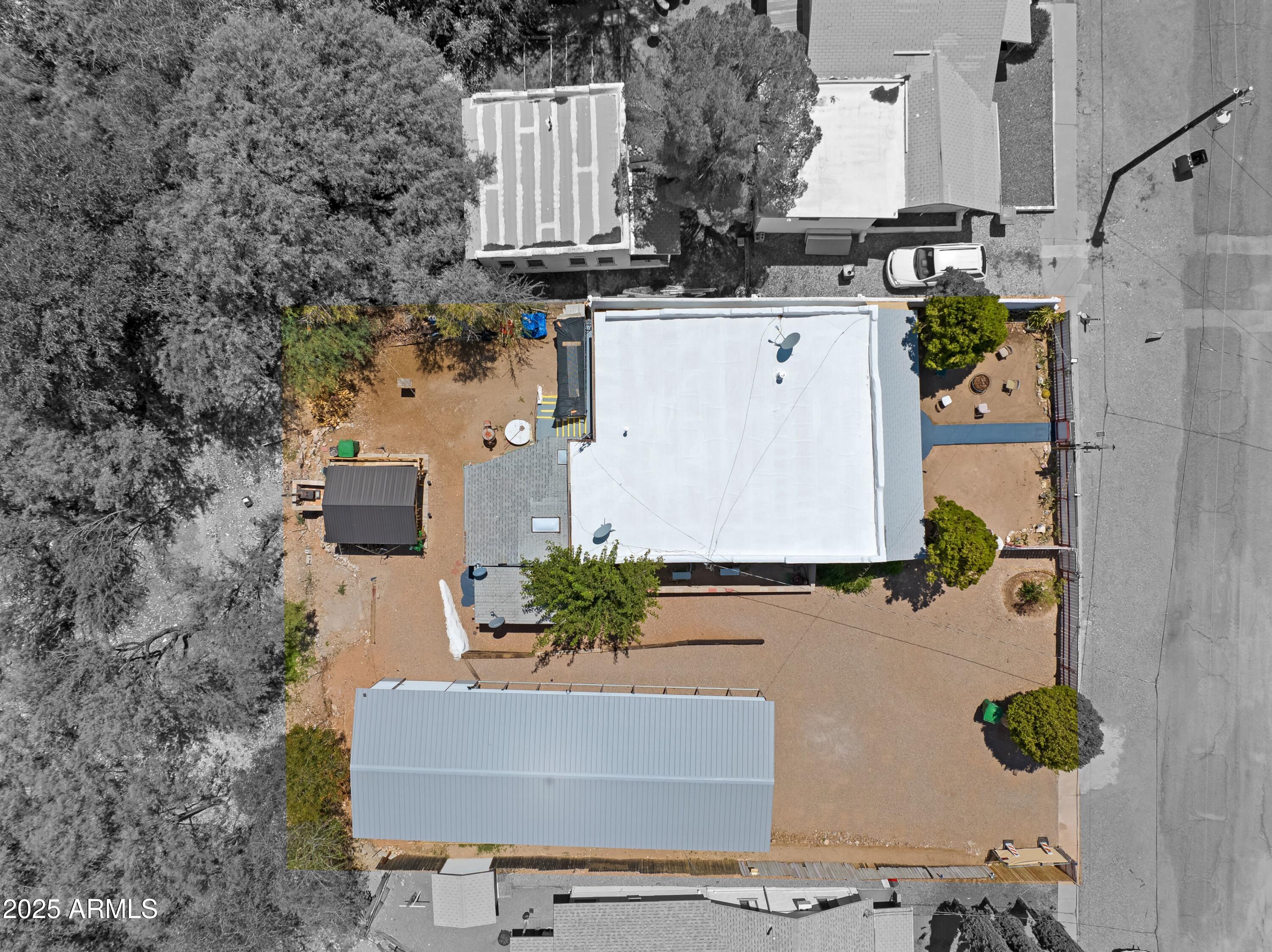 116 North 3rd Street Tombstone, AZ 85638 - Photo 60 of 64 an aerial view of residential houses with outdoor space