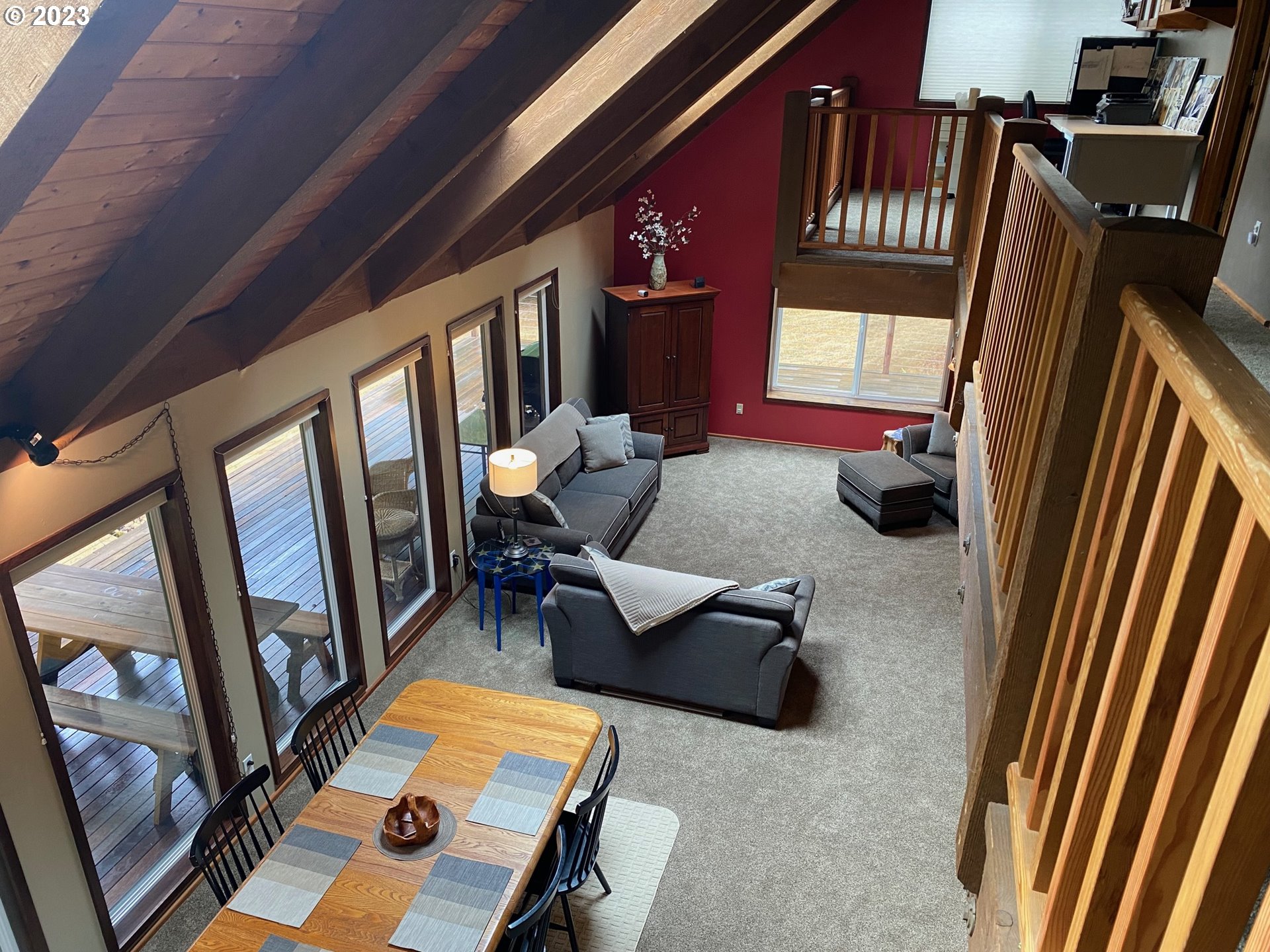 18156 Highway 36 Blachly, OR 97412 - Photo 21 of 48 a living room with furniture and a window