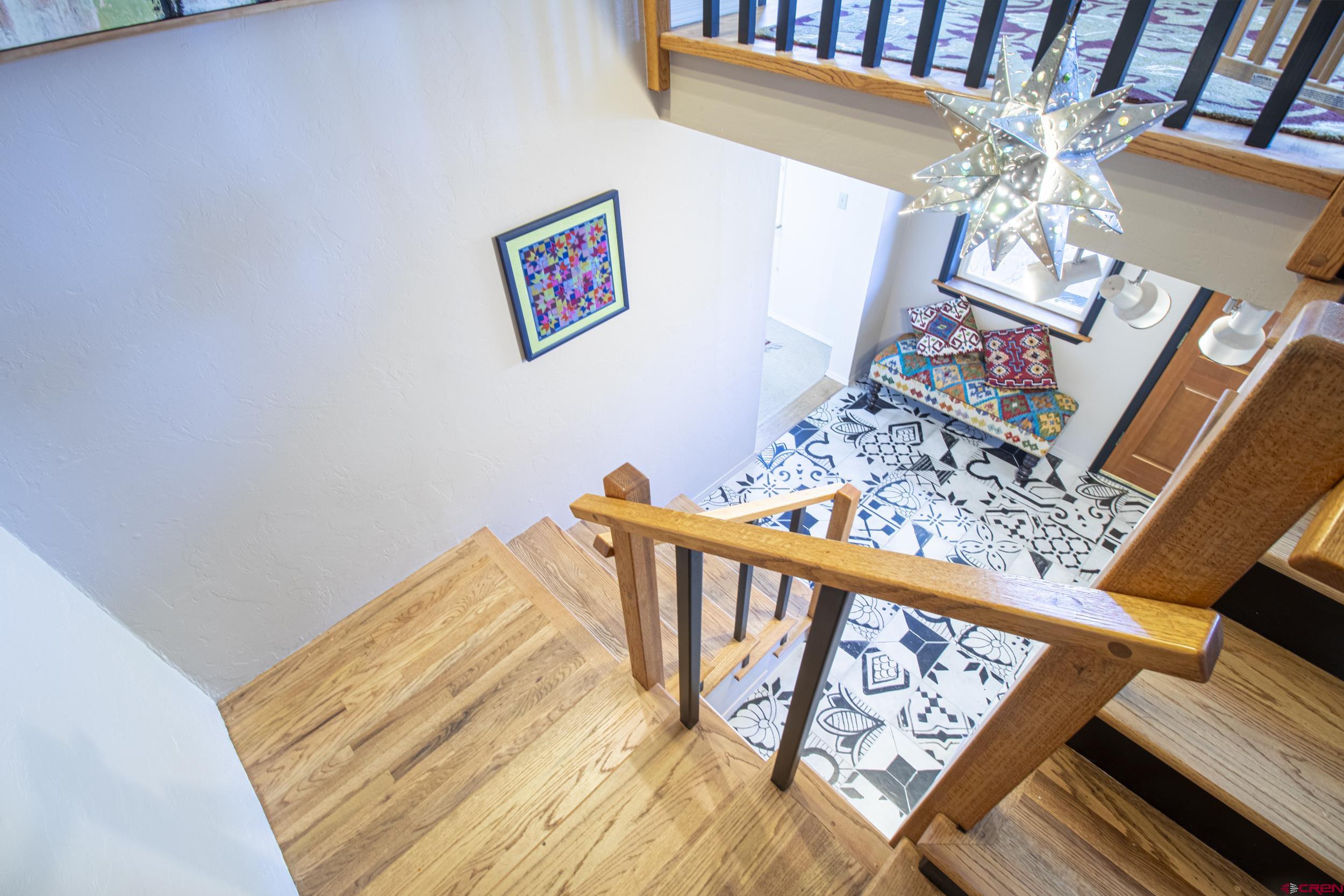 198 Spring Creek Drive Durango, CO 81301 - Photo 16 of 39 a view of entryway with wooden floor