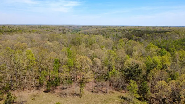 a view of an outdoor space and a mountain view