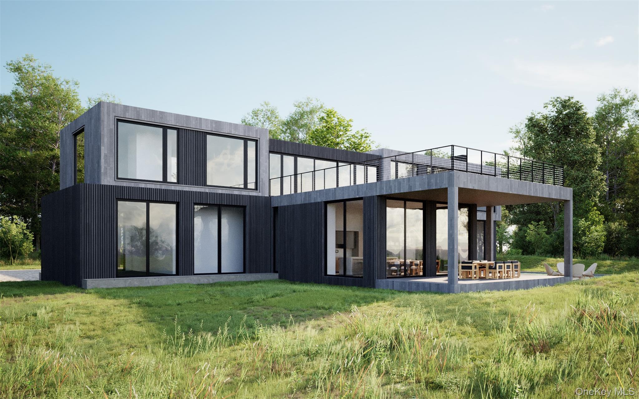 6121 Oregon Road Cutchogue, NY 11935 - Photo 4 of 22 front view of a house with a yard