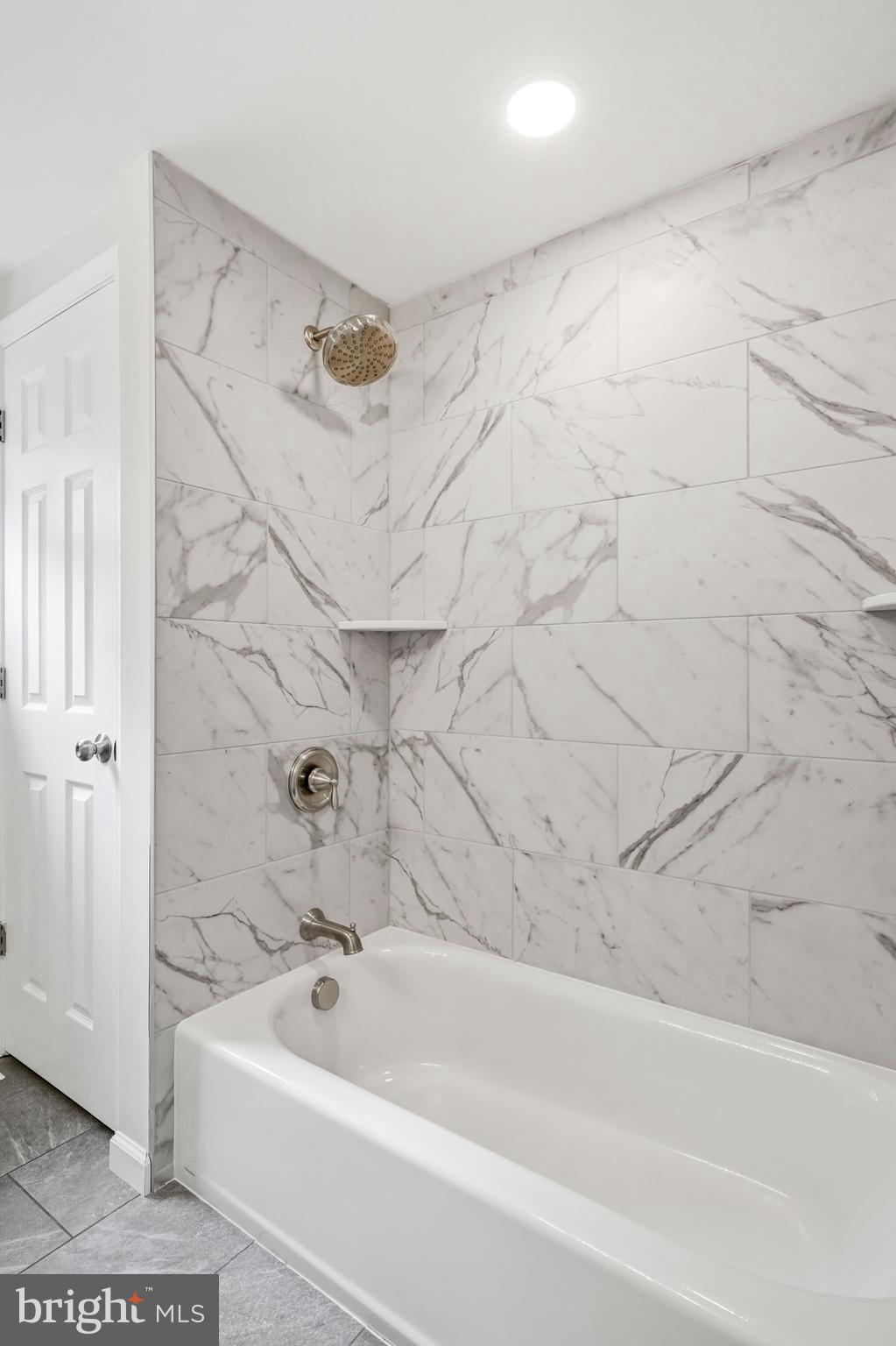 1286 Glassboro Road Williamstown, NJ 08094 - Photo 19 of 41 a bathroom with a bathtub and a shower