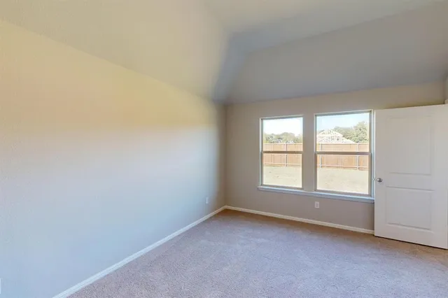 a close view of closet